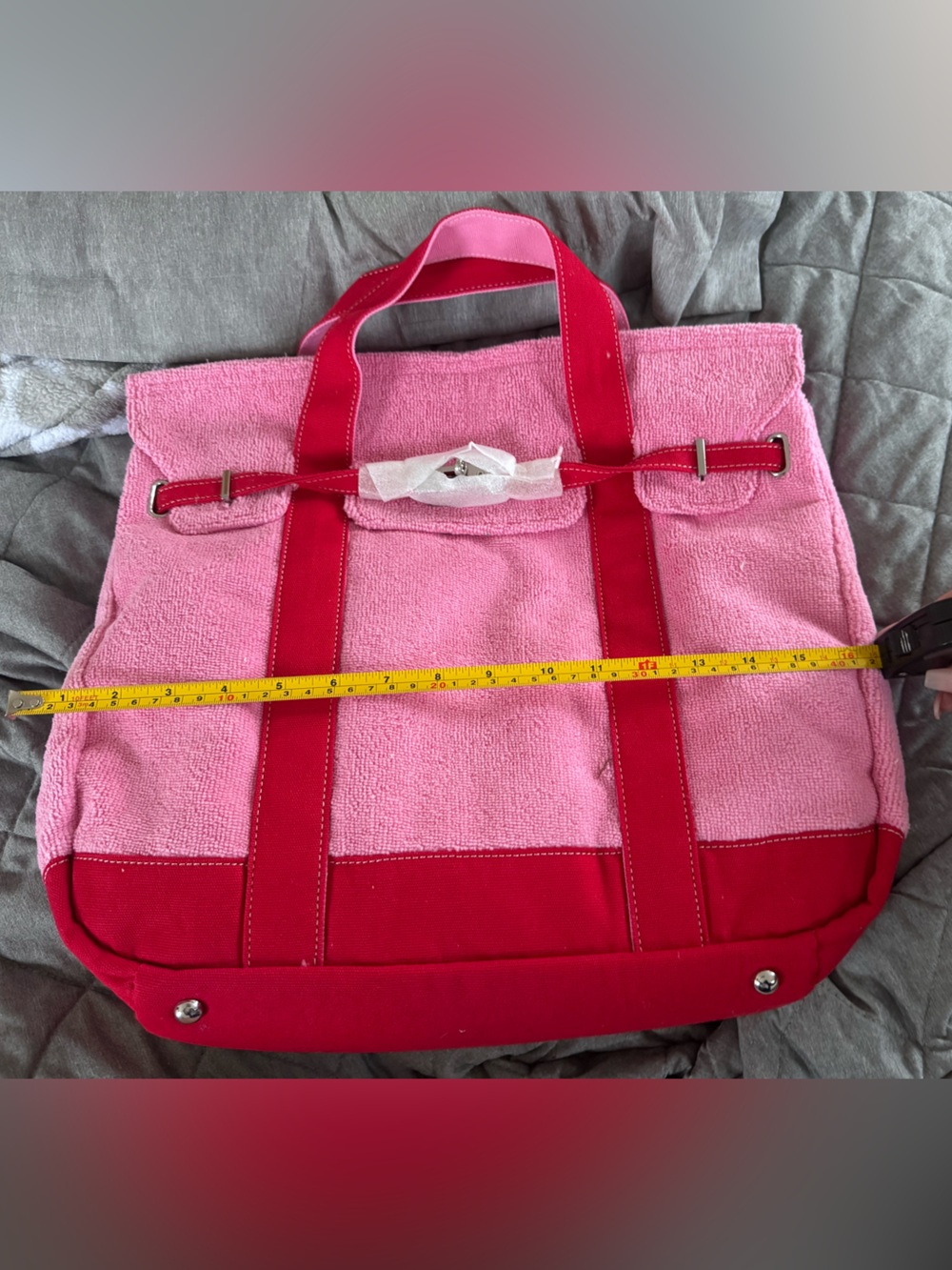 Large Boatkin  bag  and Red Women's Tote Bag - Casual Beach & Everyday Carry